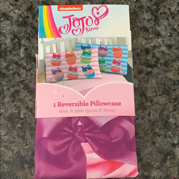 3 for $15 Jojo Siwa pillow case bow pillowcase new - Picture 3 of 4